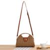 Luxury Paper Rope Bag Women's Niche Design Crossbody Purse, Trendy Braided Handbag with Minimalist Texture - 2024 New Boho Chic Shoulder Bag