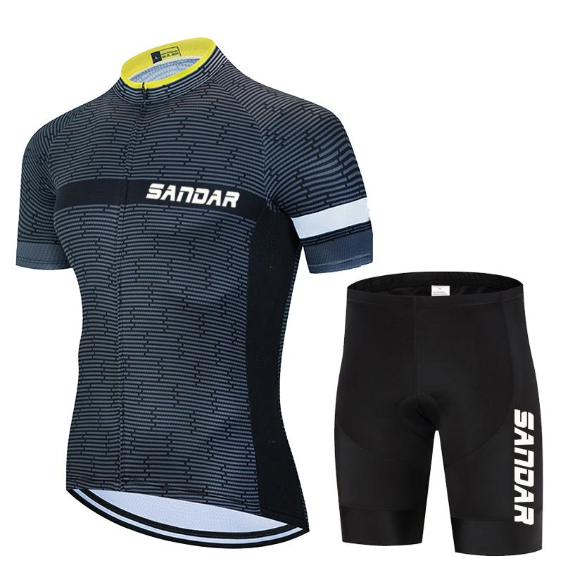 Cycling Jersey Set 2025 Men's Cycling Set Summer Outdoor Sport MTB Bicycle Wear Clothing Breathable Bike Cycling Clothes