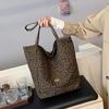 Leopard Print Large Capacity Women's Tote - 2025 High-End Shoulder & Underarm Bag