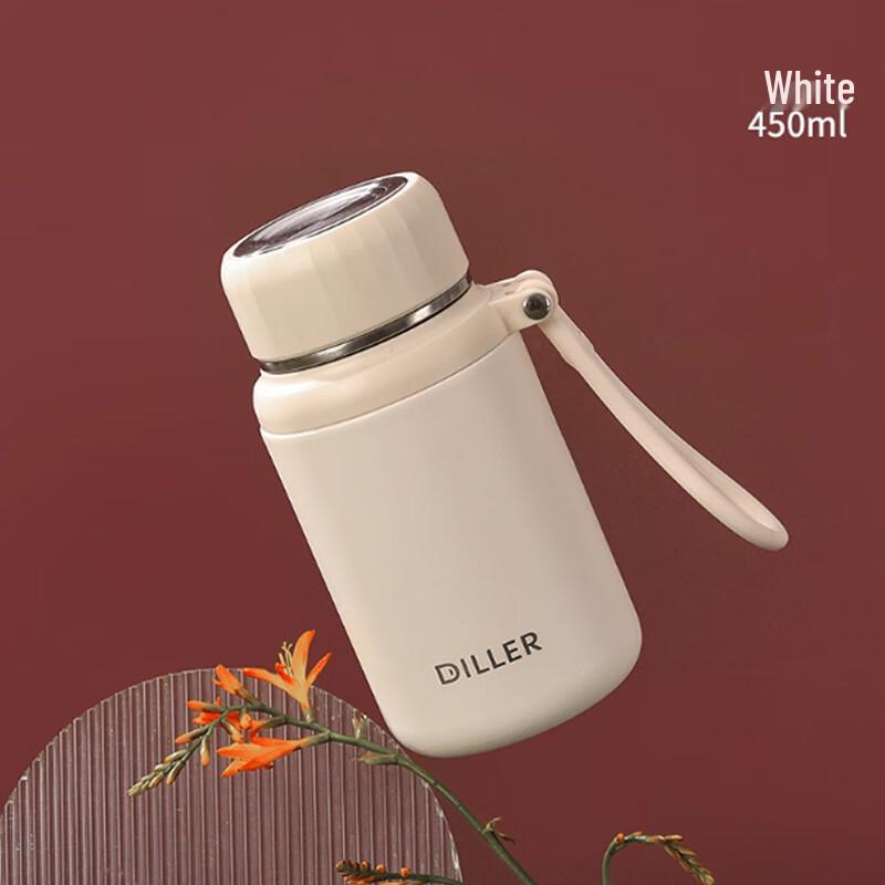 Dileber Insulated Stainless Steel Water Bottle with Tea Infuser