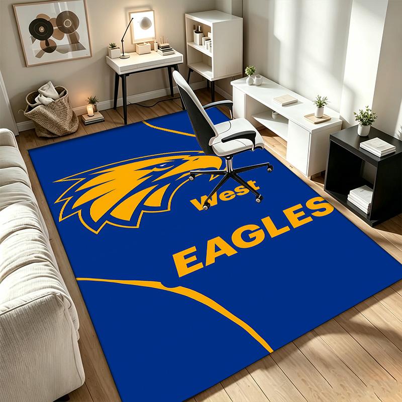 West Coast Eagles A Rug Suitable for Office Chair Areas Living Rooms and Computer Desks Perfect for Home Offices and an Ideal Holiday Gift