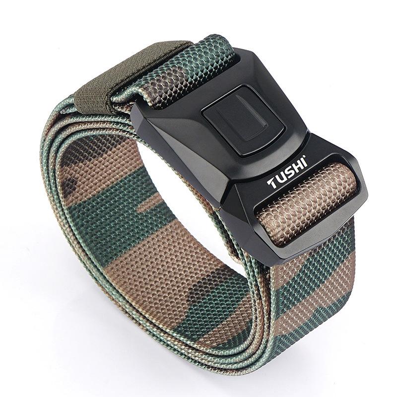 Safety Plug Nylon Waistband MenCSCombat Belt Outdoor Sports Multi-Functional Tactical