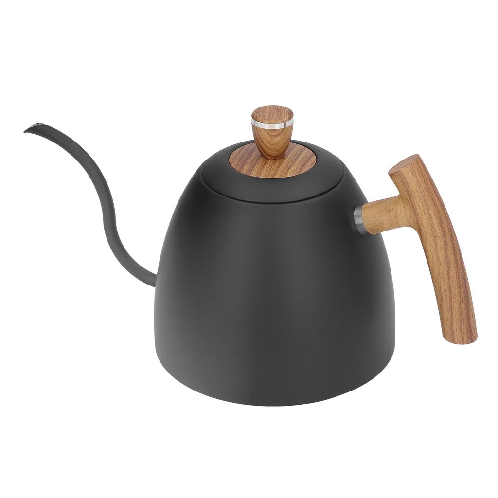 Pour Over Kettle 800ml Ergonomic Handle Rustproof Stainless Steel Anticorrosion Gooseneck Spout