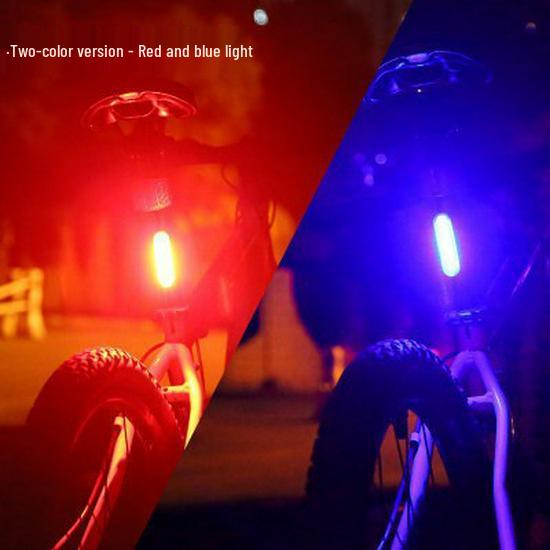 USB Rechargeable LED Bike Tail Light - Mountain Bike Safety Accessory