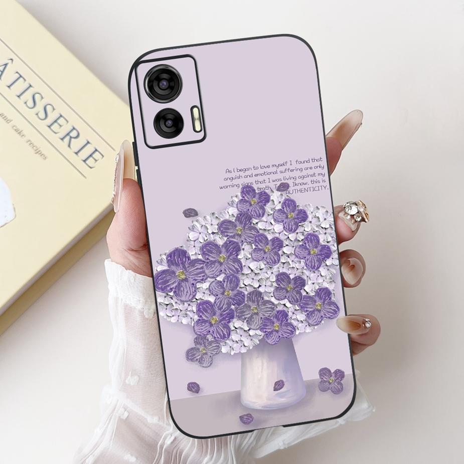For Motorola Edge 30 LIte Case Cute Panda Cartoon Cover Shockproof Soft TPU Phone Case For Motorola Edge 30 Neo Edge30 Lite Bags