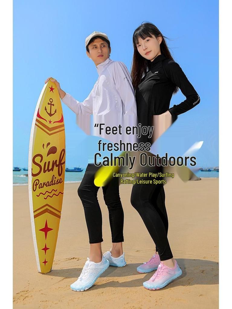 Unisex Quick-Dry Non-Slip Wading Shoes for Beach, Swimming, Running, Climbing, and Indoor Fitness