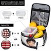 Cup Of Shinji Insulated Lunch Bag for Women Children Portable Food Boxes Thermal Lunch Box Tote