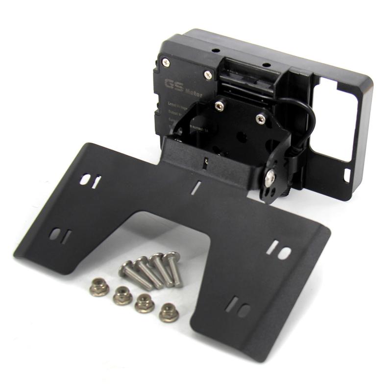2010-2012 For DUCATI MULTISTRADA 1200 MY Motorcycle GPS SMART PHONE Navigation Plate Bracket Adapt Holder Kit