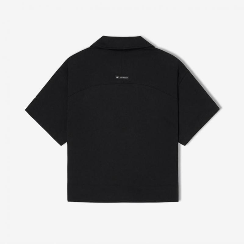 NeW Balance W Single Mesh Half Zip Up Short Sleeve sWeatshirt B1 nbncf2W412 19 Ac