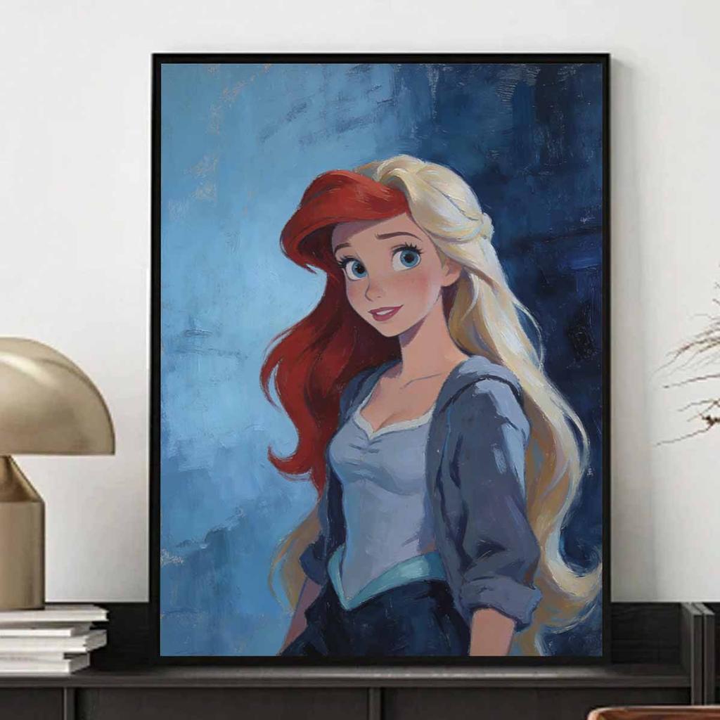 Disney's *The Little Mermaid* Ariel Diamond Painting / DIY Art Kit – Mosaic Home Decor Gift