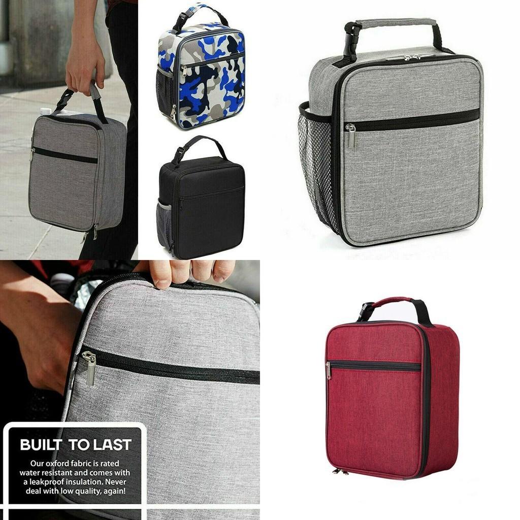 Borsa Pranzo Termica Elegante Per Adulti e Bambini Con Protezione Termica e Ampio Spazio