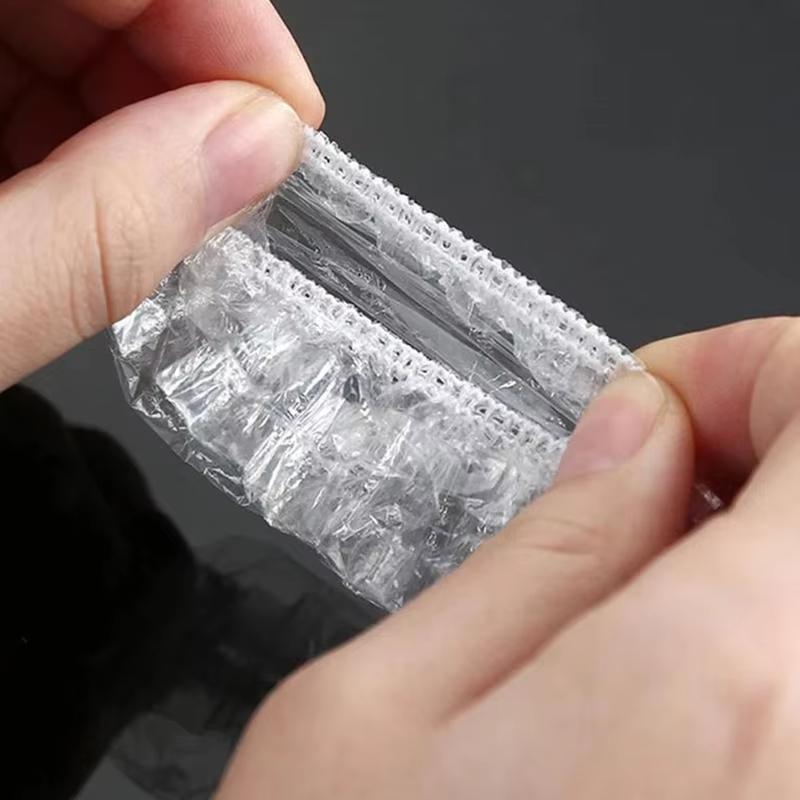 1-500Pcs Disposable Hair Dye Earmuff Waterproof Ear Cover Baking Oil Wash Shower Bathing Barber Hairdressing Cleaning Accessorie
