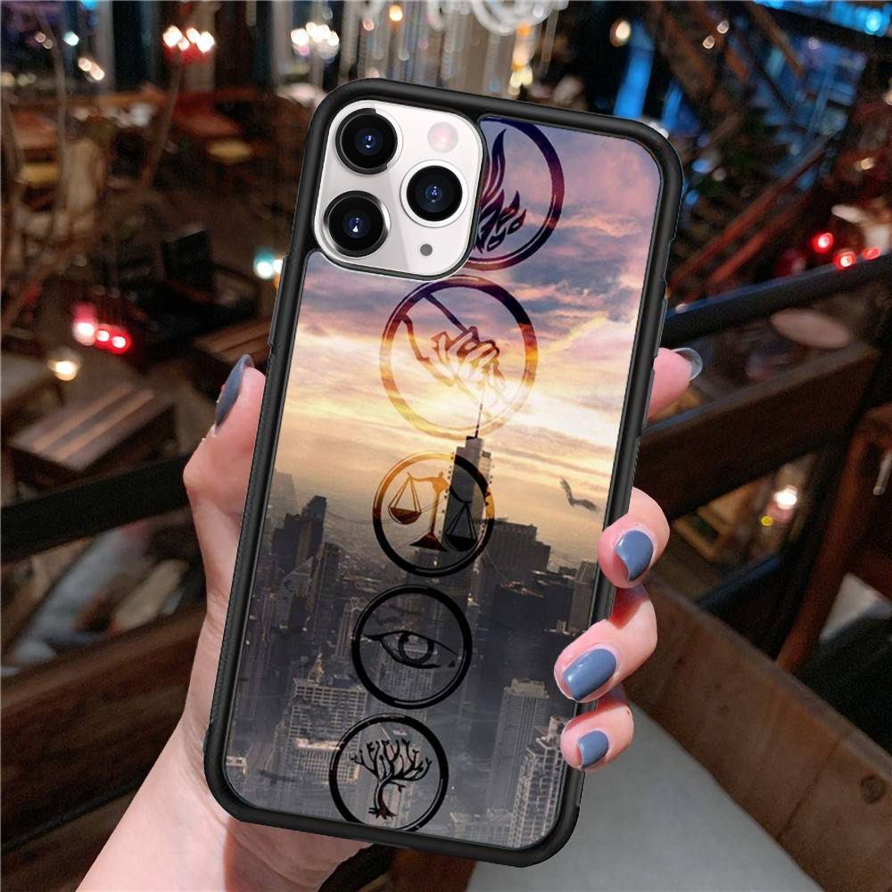 Movie D-Divergent Phone Case Silicone PC+TPU For For IPhone 11 12 13 14 15 16 Plus Pro Max Cover