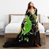 Genshin Impact Collei Wish Gacha Velvet Throw Fashion Blankets Splash Art for Bedding Knitted Fashion Blanket Travel Super Soft Multi-functi