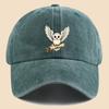 Cartoon Owl Illustration Printed Baseball Cap Fashionable Personalized Versatile Outdoor Fishing Hat