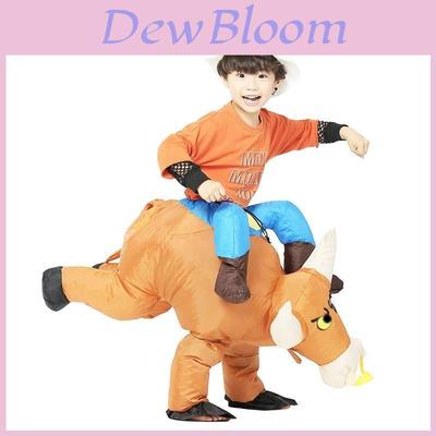 Halloween Inflatable Cow Costume For Kids And Adults Party Dress Up Prop