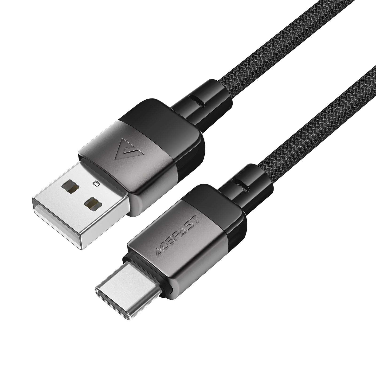 ACEFAST C9-04 1.2m USB-A to USB-C 3A Fast Charging Cable Braided Data Cord A