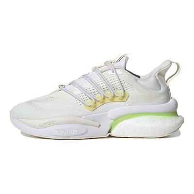 AlphaBoost V1 Running Shoes 'White Yellow' Sneakers IG3072