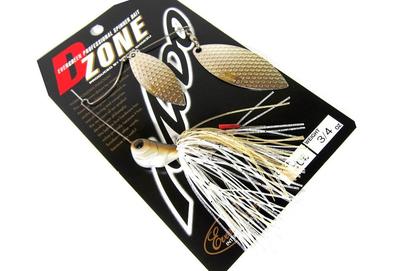 EVERGREEN Spinnerbait D Zone Double Willow Leaf 3/4oz Smelt #05