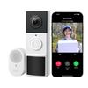 Tapo Smart Smartphone Video No Installation Intercom with 2K 3MP IP65 Weather and Pet Full Color Even At Wide Viewing Angle Your Doorstep From Your