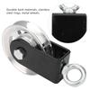 Mute Pulley Fitness Equipment Supports Pulleys Fitness Equipment Bracket Stainless Steel Pulley Mute Hanging Wheel DIY Accessory