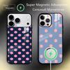 Classic Polka Dot Pattern  Phone Case For iPhone17,16,15,14,13,12,11 Plus,Pro Magnetic For Magsafe Wireless Charging