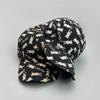 Cartoon Cute Printed Rabbit Letter Baseball Cap Men'S And Women'S Sunshade British Retro Cap