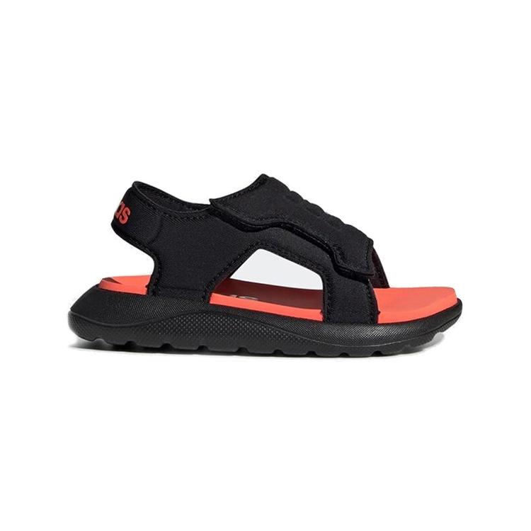 adidas Sandalo Comodo I Scarpe per Bambini Piccoli Nero Rosso Neonati e Bambini Piccoli EG2229