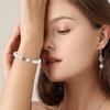 1set 30pcs 3 styles 304 Stainless Steel Beads Rose Stainless Steel color 5~10x5~10x3~6mm Hole: 0.8~1.4mm 10pcs/style