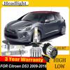 Advanced Cooling System Car LED Headlight Bulbs H1 High H7 Low Beam Suit For Citroen DS3 2009 2010 2011 2012 2013 2014 2015 2016