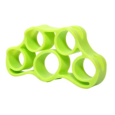 1 STÜCK Silikon Fingergreifer Stärkungstrainer Elastischer Handgriff Stärker Gitarre Fingerübungsgerät Patientenhandtrainer