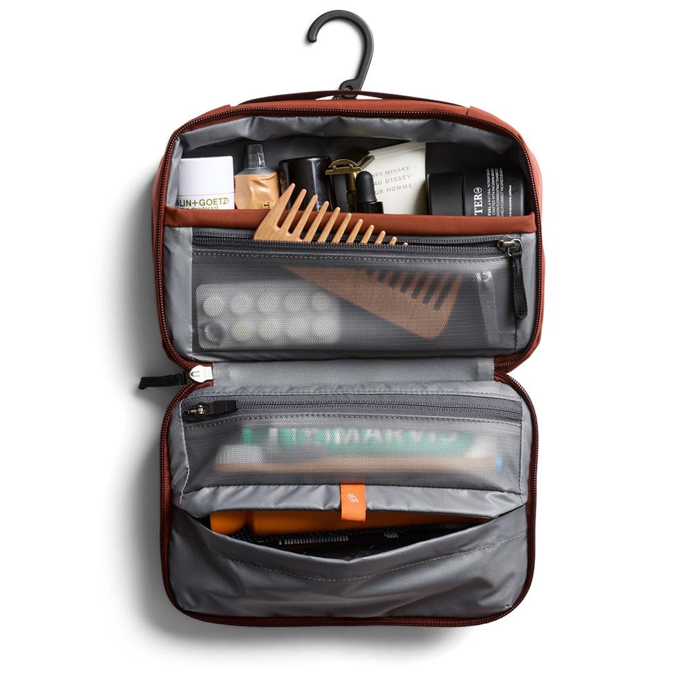 Bellroy Hanging Toiletry Kit (Edha-Cly-213) - Clay