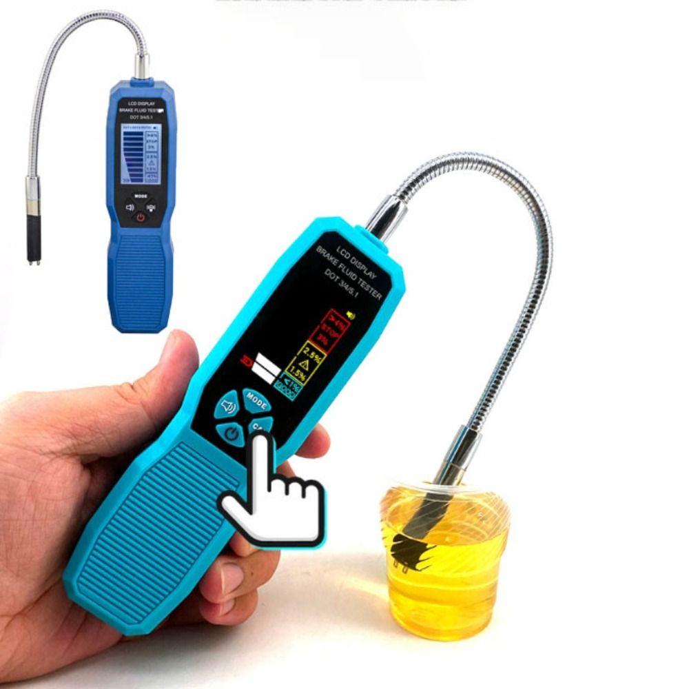 Digital Display Digital Brake Fluid Tester Brake Fluid Quality Inspection  Vehicle Safety Check