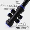 1/2" OD-15mm PE Hose Irrigation Water Tube 15 To 6mm Quick Connect Joint Tee Taps Ball Valve Adapter Garden Micro Drip Fittings
