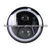 RGB 7-inch Jeep Wrangler Headlights with Bluetooth Control - 60W, 7-color Adjustable, European & American Compatibility