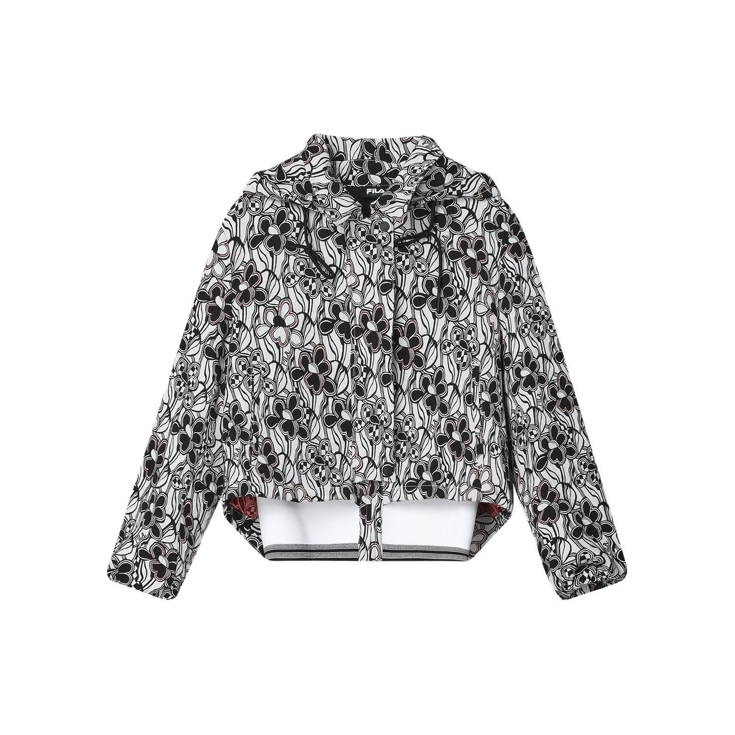 

New FILA EMERALD Jackets Coats Women s All Over Print F11W414703F-ZA M