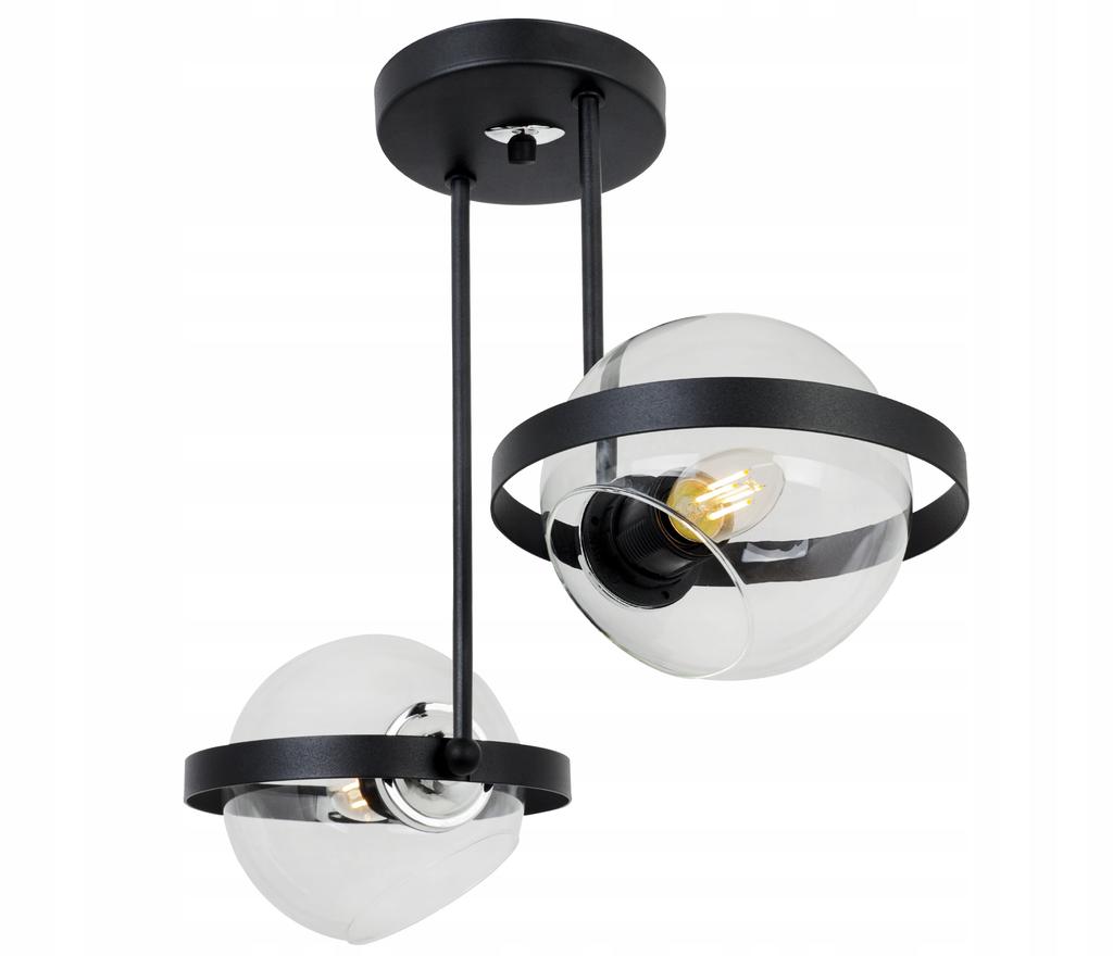 MODERNE HÄNGELAMPE GLASRINGLAMPE