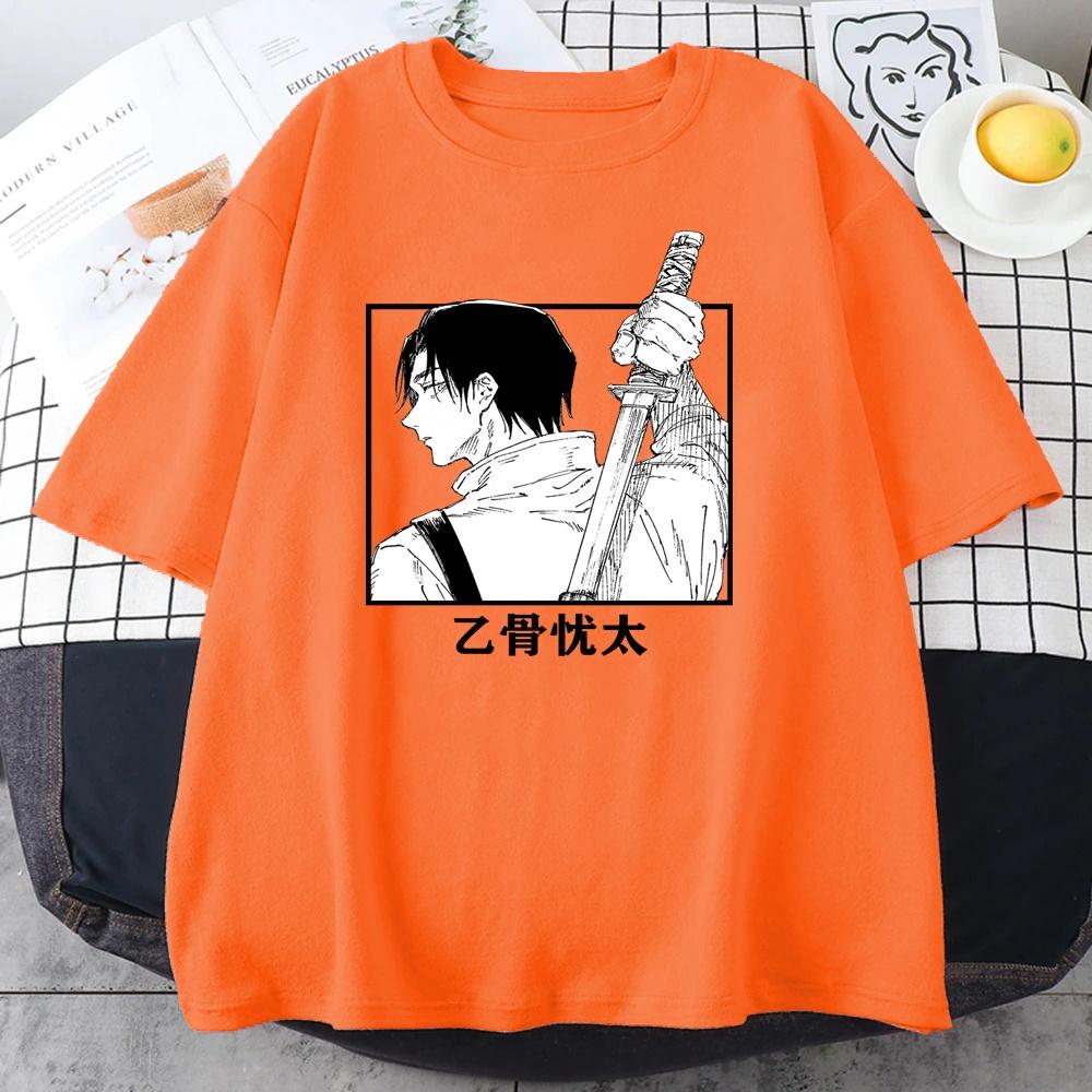 Anime Yuta Okkotsu Graphic T Shirt Men's Women's Fashion Crew Neck Shirts Casual Streetwear Harajuku Cool T Shirt