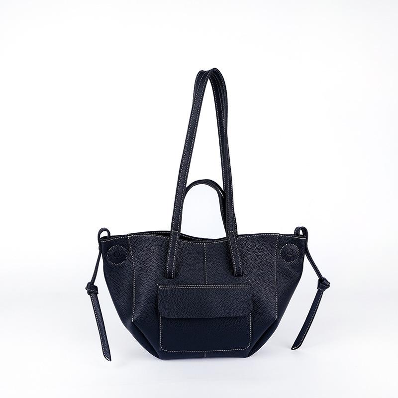 Geantă de mână nișă cu aripi, tendință coreeană 2025 pentru femei – Geantă tote de mare capacitate