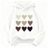 Kinder Niedlicher Herz-Harajuku-Hoodie - Jungen & Mädchen Herbst/Winter Lässiger Pullover