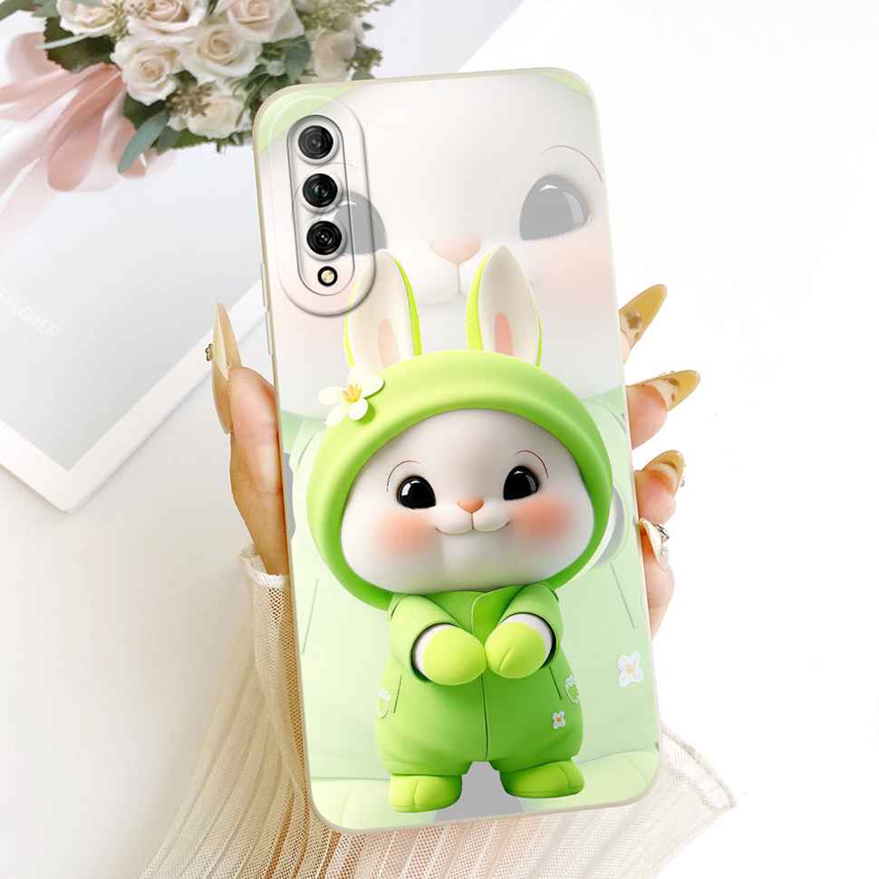 For Huawei Y9s Case Stylish Pretty Girls Flower Cover Soft Silicone Case For Huawei Y9s Y 9s STK-L21 STK-LX3 STK-L22 Back Cover