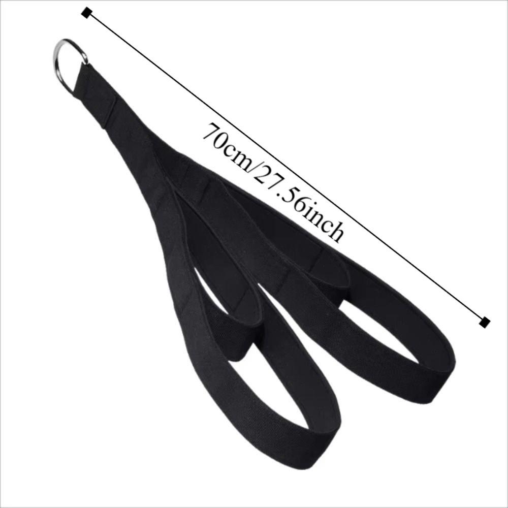 Anti-Slip Arm Strength Rope Muscle Training Pull Down Rope Men Women Long Triceps Strap  Crunches