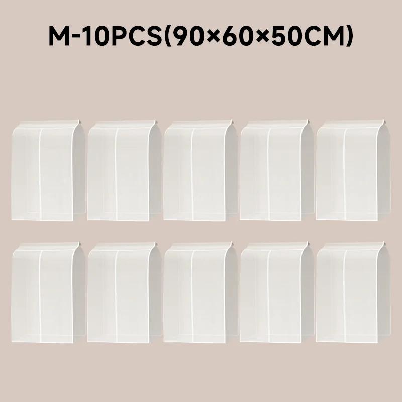 3D Große Kleider Staubschutzhülle Kleidungsstück Anzug Kleid Mantel Wasserdicht Kleidungsschutz Hängender Organizer Kleiderschrank Aufbewahrungstasche