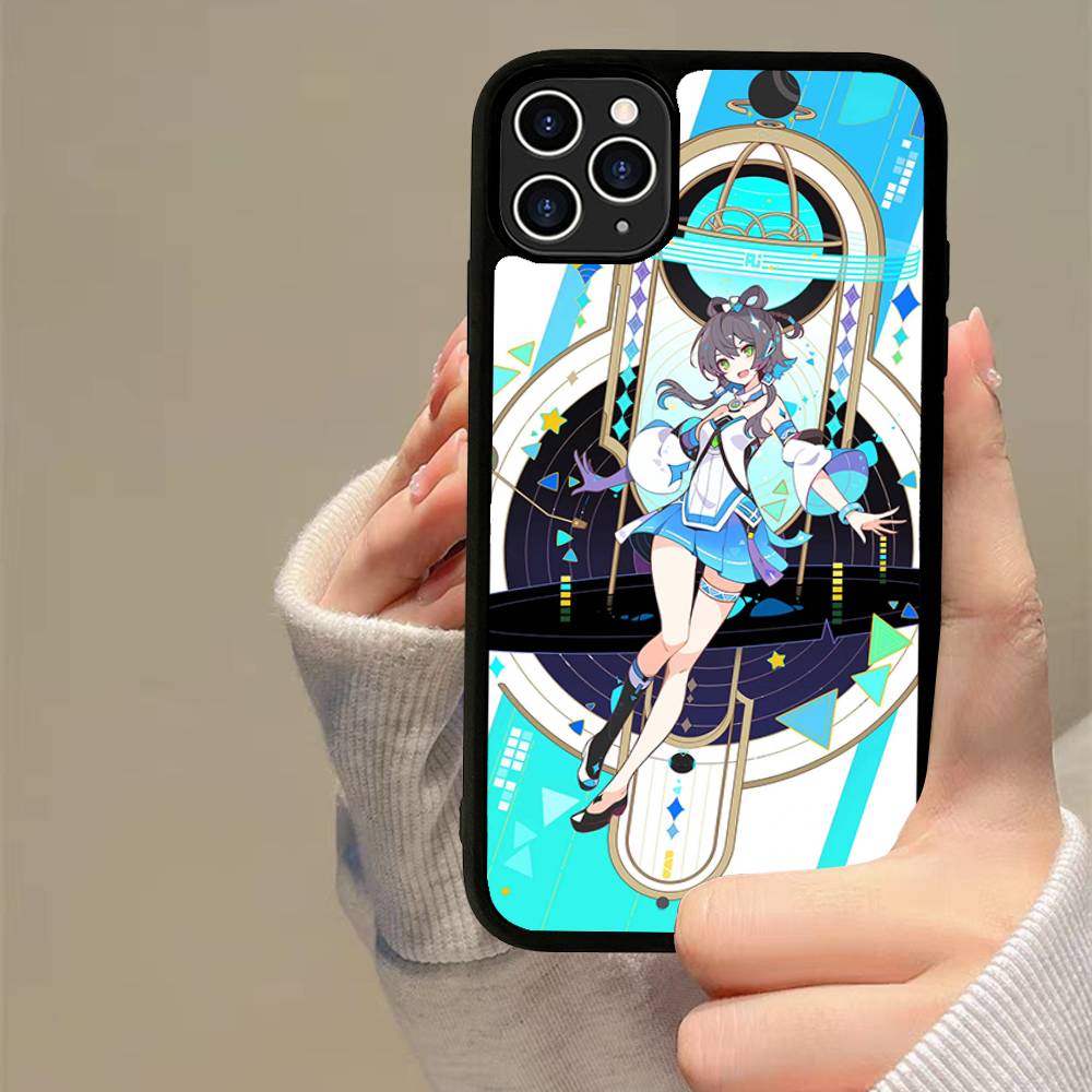 Anime Luo Tianyi Phone Case Silicone PC+TPU For For IPhone 11 12 13 14 15 16 Plus Pro Max Cover