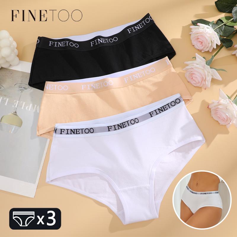 3Pcs Cotton Seamless Underwear Sexy Letter Belt Panties Low Waist Stretchy Briefs Female Breathable Sports Soft Lingerie