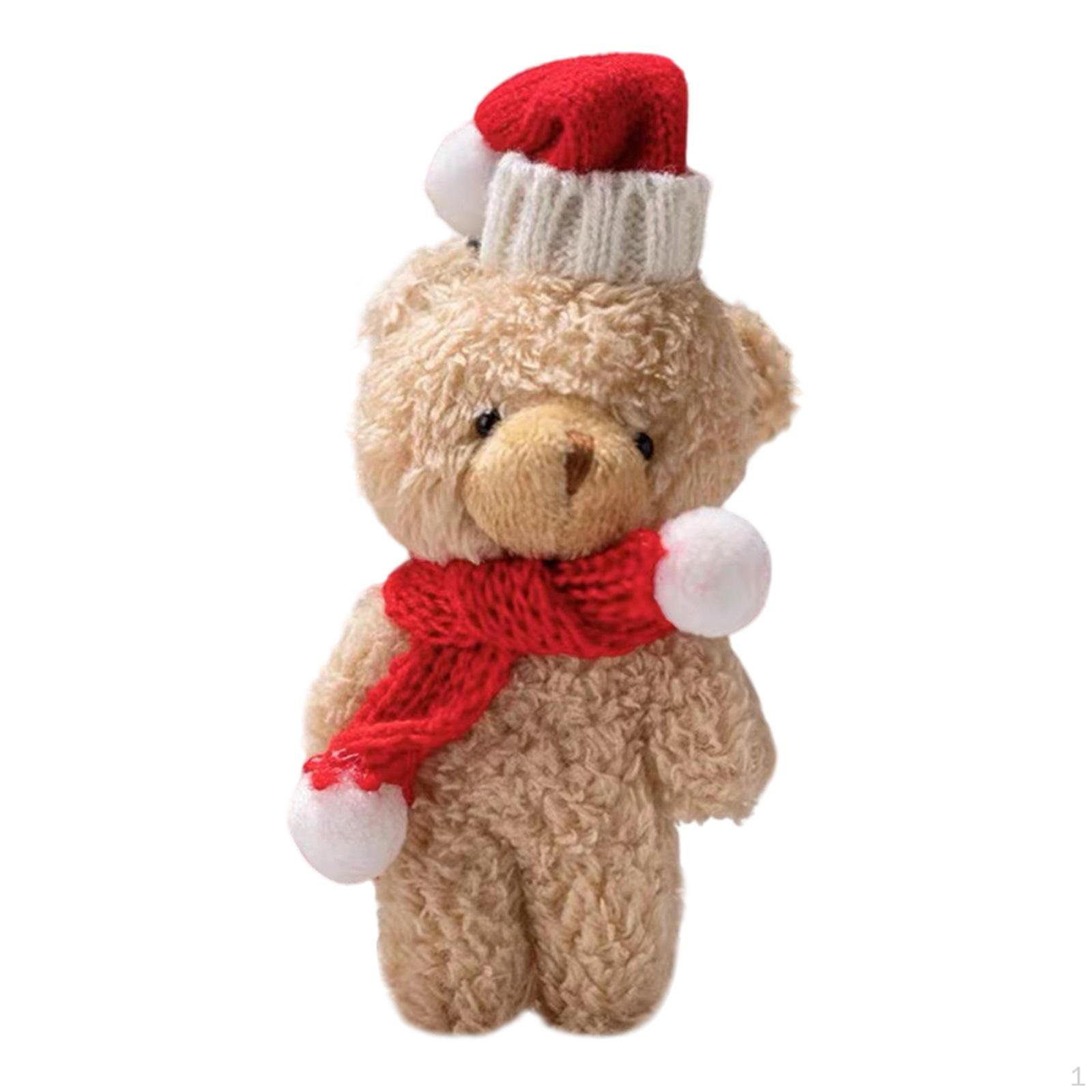 

Ведмідь декоративні прикраси на Різдво white bear red scarf