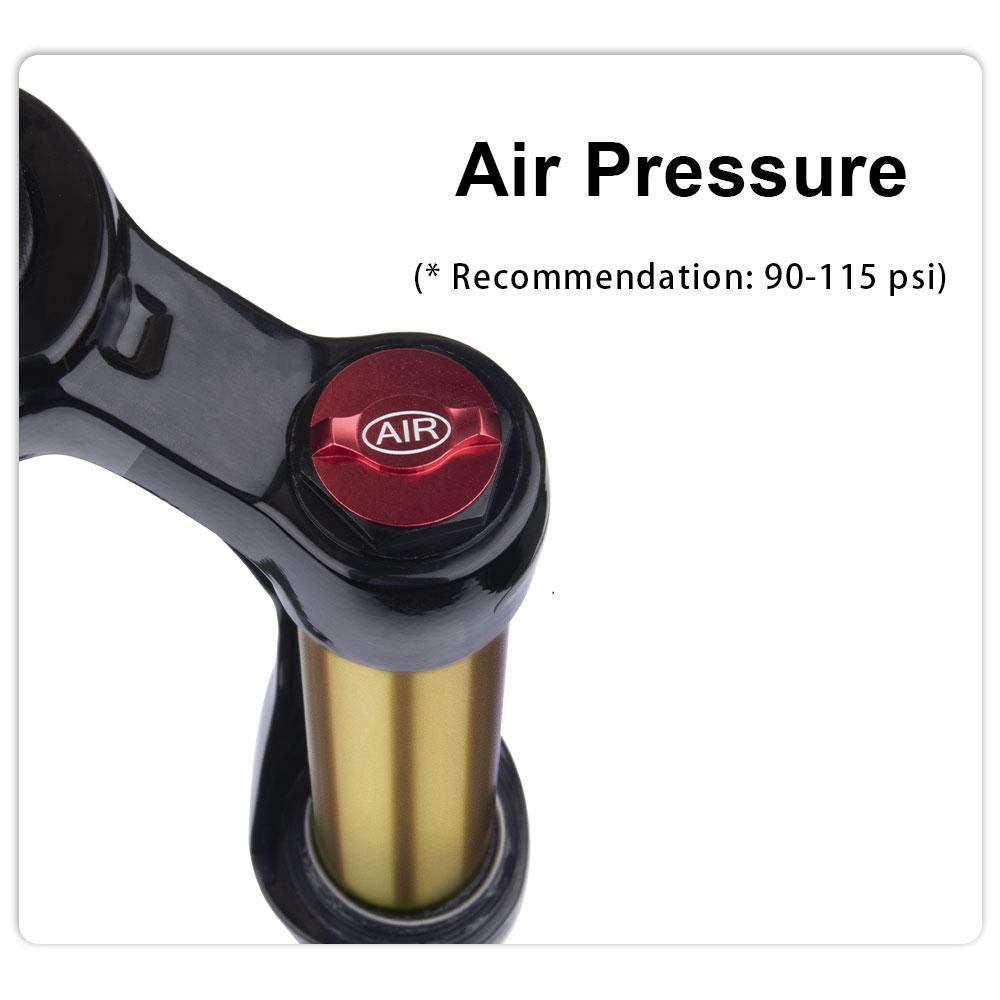 Bolany-Bicycle Front Fork with Barrel Shaft, Air Resilience Suspension, Rear Corolla Structure Design, MTB, 20 In, 24 In