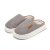 Deodorant cotton slippers winter velvet warm thickened non-slip outer wear home cotton slippers winter