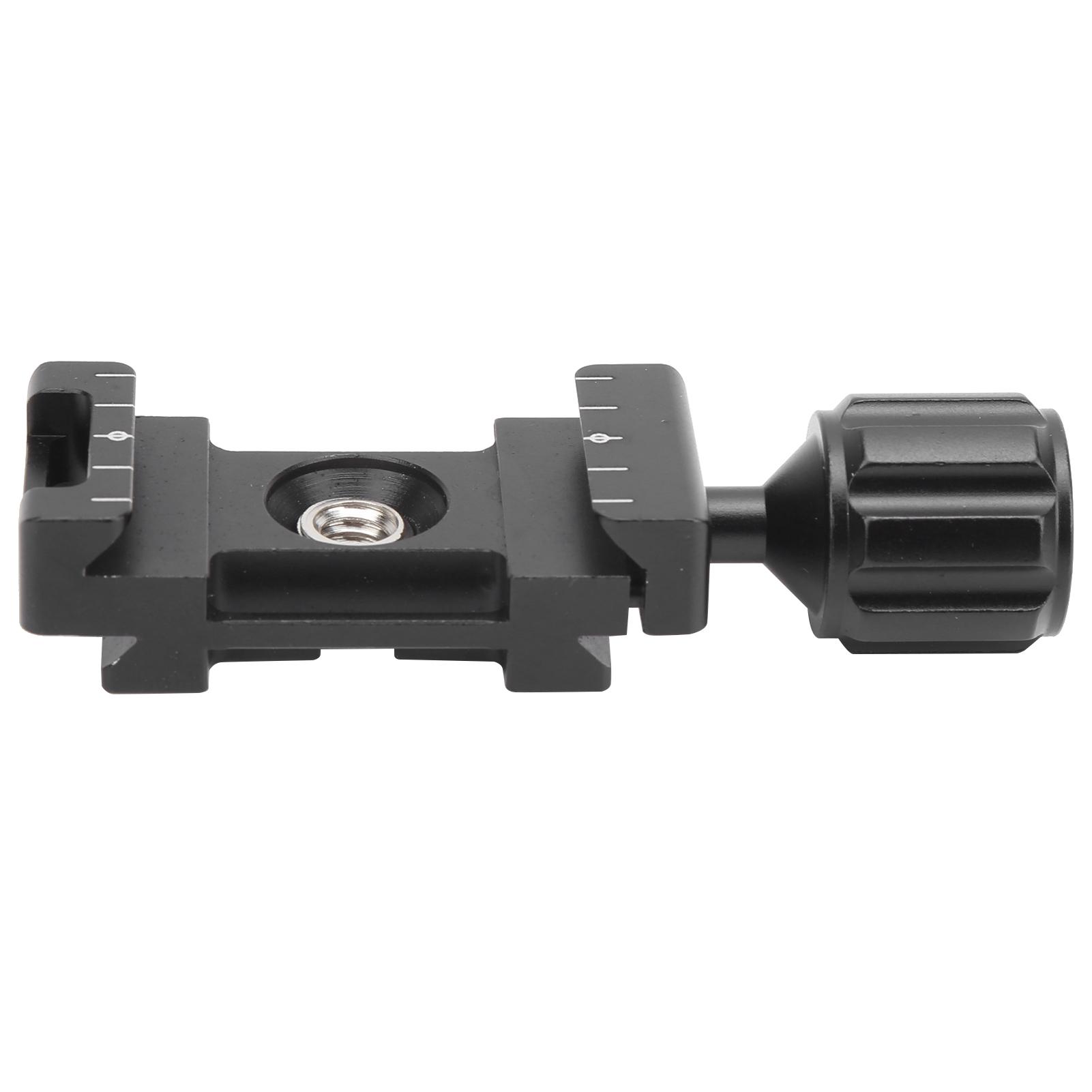 

25MM Aluminium Alloy CNC AntiSlip Quick Release Plate Clamp Adapter Accessories