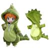 Rakulifey OB11 Overalls Cute Animal Dinosaur Doll Clothes Obitsu 11 Size 4 Colors Green Gift